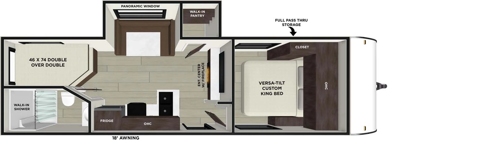 2405BHX Floorplan Image